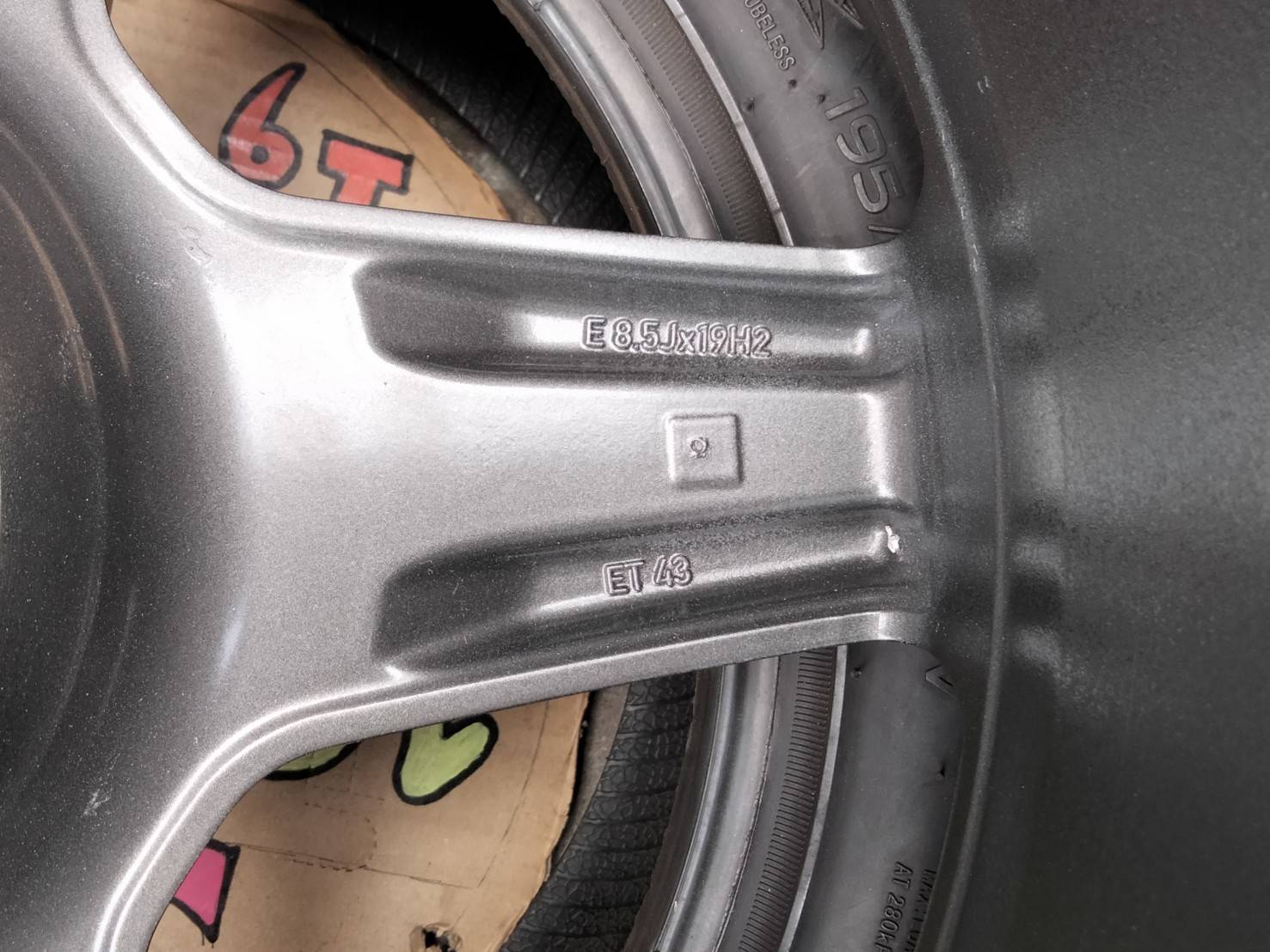 ล้อแท้ AMG ST6 S63 19 นิ้ว