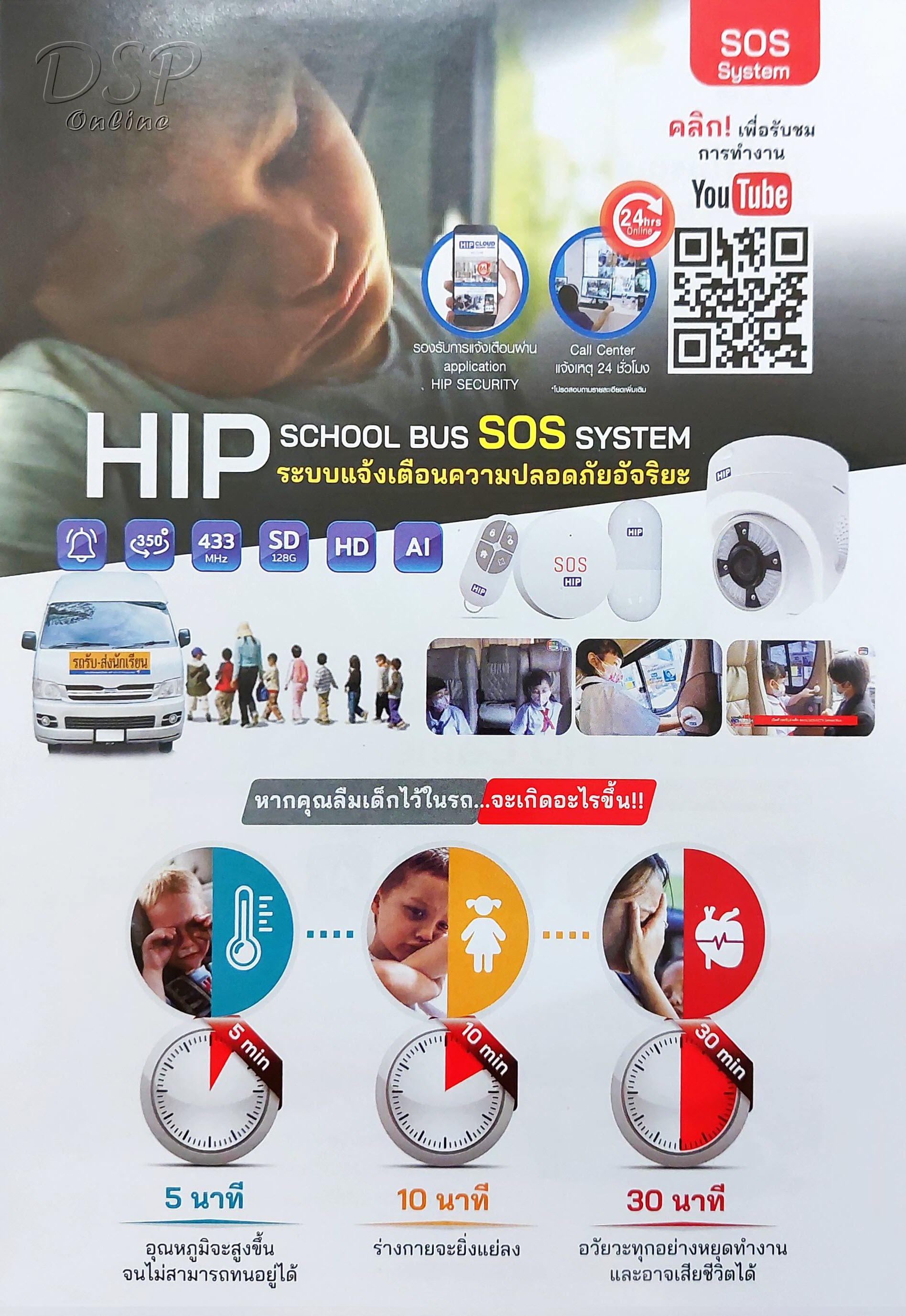 ขายถูก กล้องติดตั้งในรถ HC-8705 Smart IP HD Camera เพื่อความปลอดภัยสูงสุด เหมาะสำหรับรถโรงเรียน รถพยาบาล รถประจำทาง