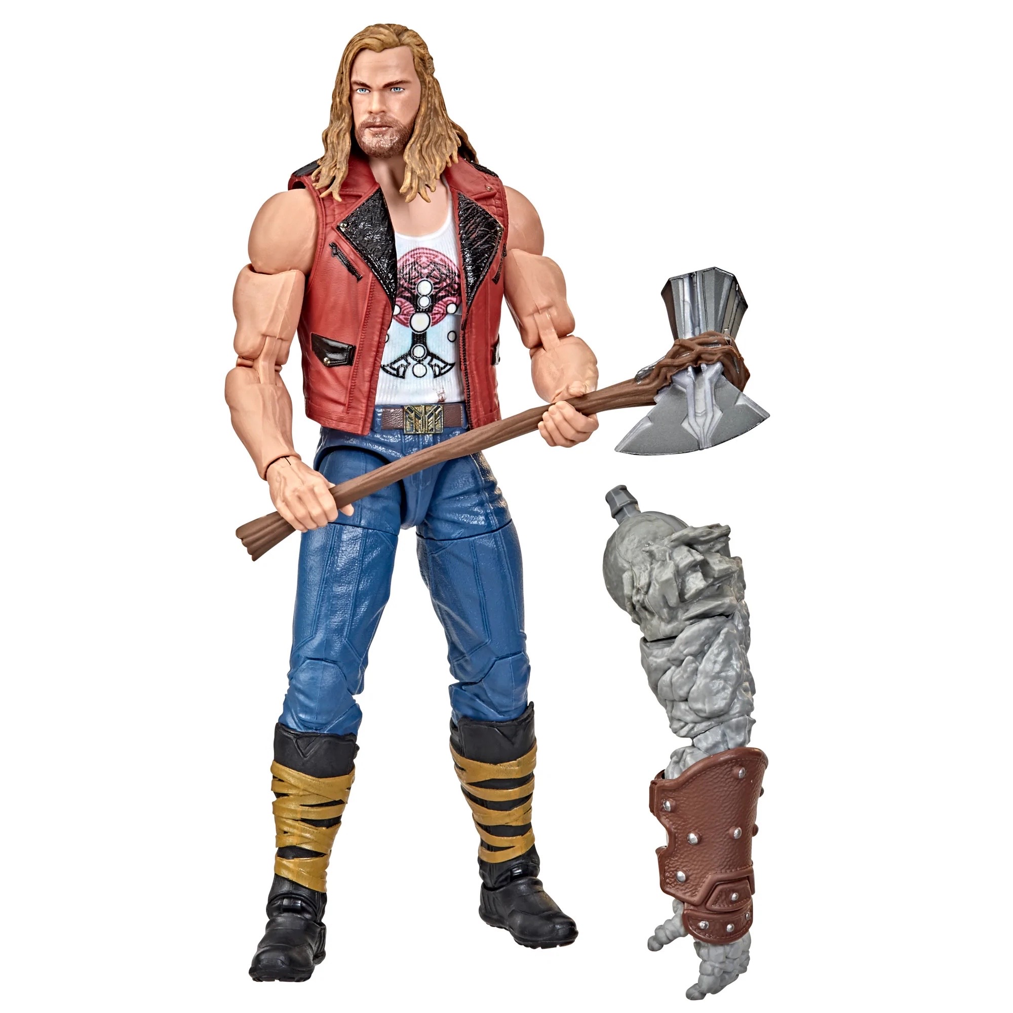 Hasbro Marvel Legends Series Thor : Love and Thunder Set of 7 (Korg BAF) 6-inch Scale Figure ฮาสโบร มาร์เวล เลเจนด์ ซีรี่ย์ส ธอร์ : เลิฟ แอนด์ ธันเดอร์ ครบเซ็ต7ตัว พร้อม BAF คอร์ก ลิขสิทธิ์แท้