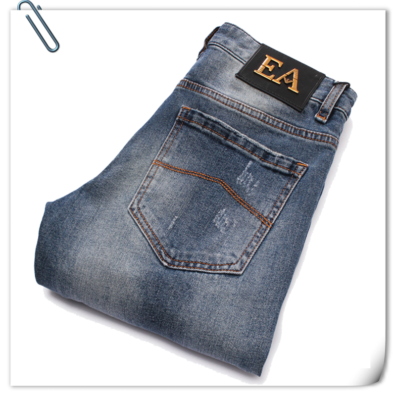 001013 ยีนส์ Ajaz James Style Armani Italy New Summer 2019 Jeans Denim Slim feet Size 28-38
