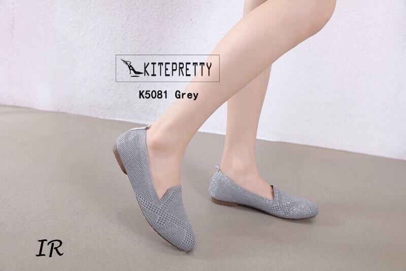 รองเท้าคัทชูไหมพรมนิ่ม (สีชมพู)