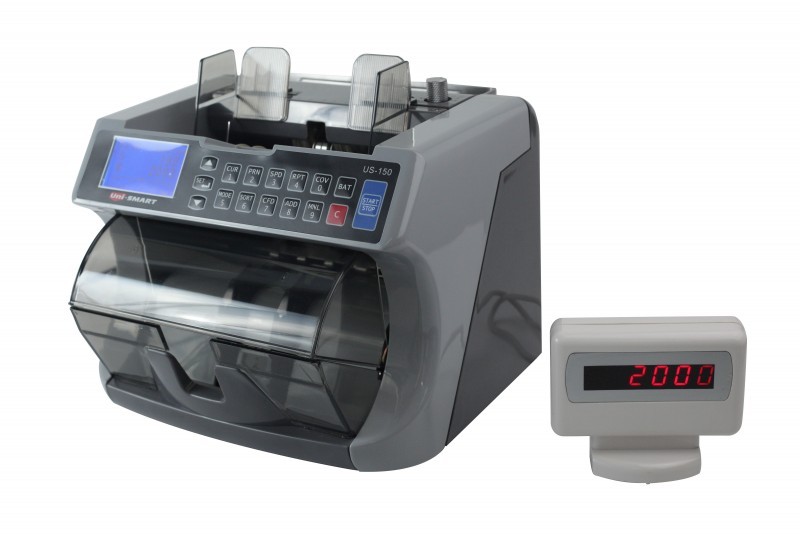 ขายถูก เครื่องนับธนบัตร+คัดแยก ยูนิ-สมาร์ท UNI-SMART US-150