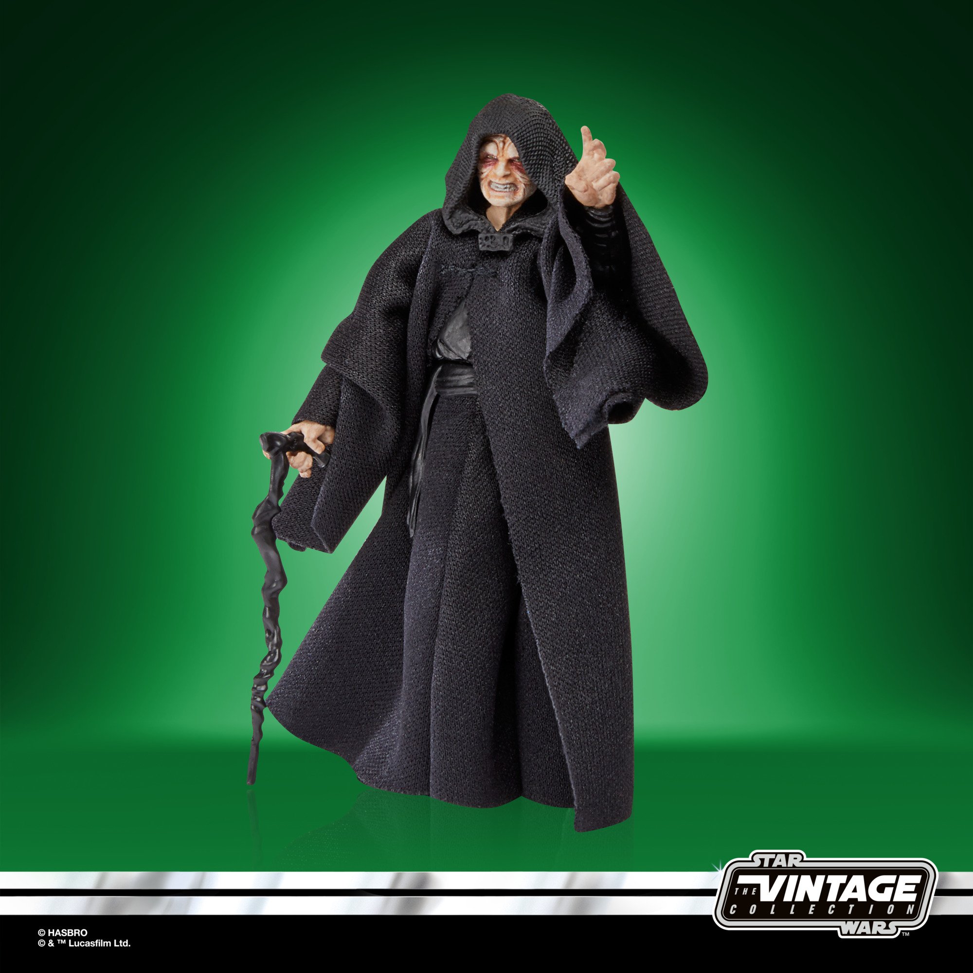 Hasbro Kenner The Vintage Collection Star Wars The Emperor Palpatine 3.75-inch-scale Action Figure ฮาสโบร สตาร์ วอร์ส หุ่นโมเดลฟิกเกอร์ พัลพาทีน ขนาด 3.75 นิ้ว ลิขสิทธิ์แท้
