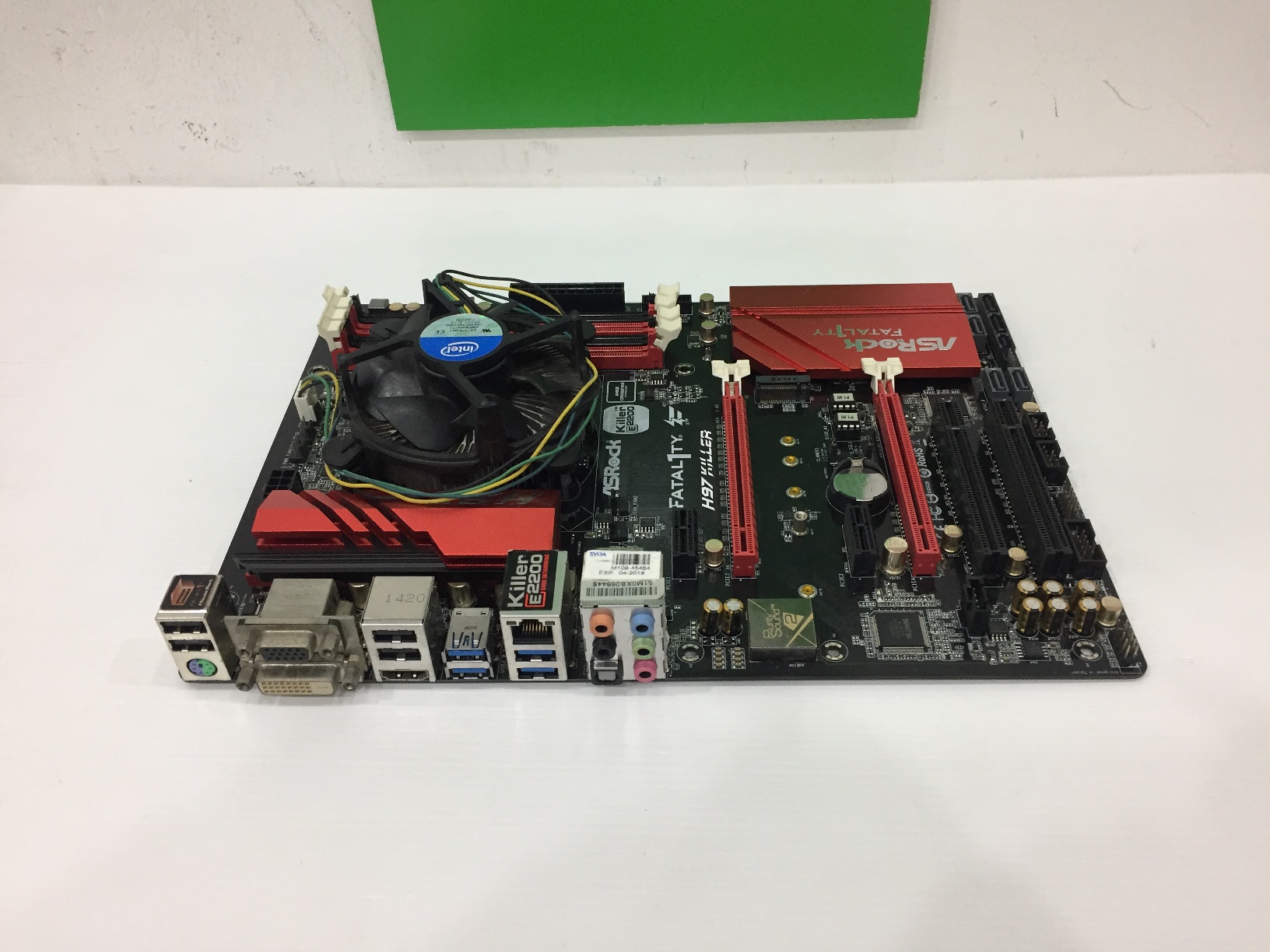 i3-4160 พร้อมบอร์ด Asrock Fatal1ty H97 Killer ไม่มีฝาหลัง