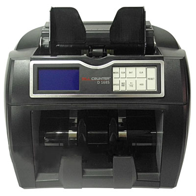 ขายถูก เครื่องตรวจธนบัตร D168s Banknote Counter แบบวางธนบัตรด้านบน