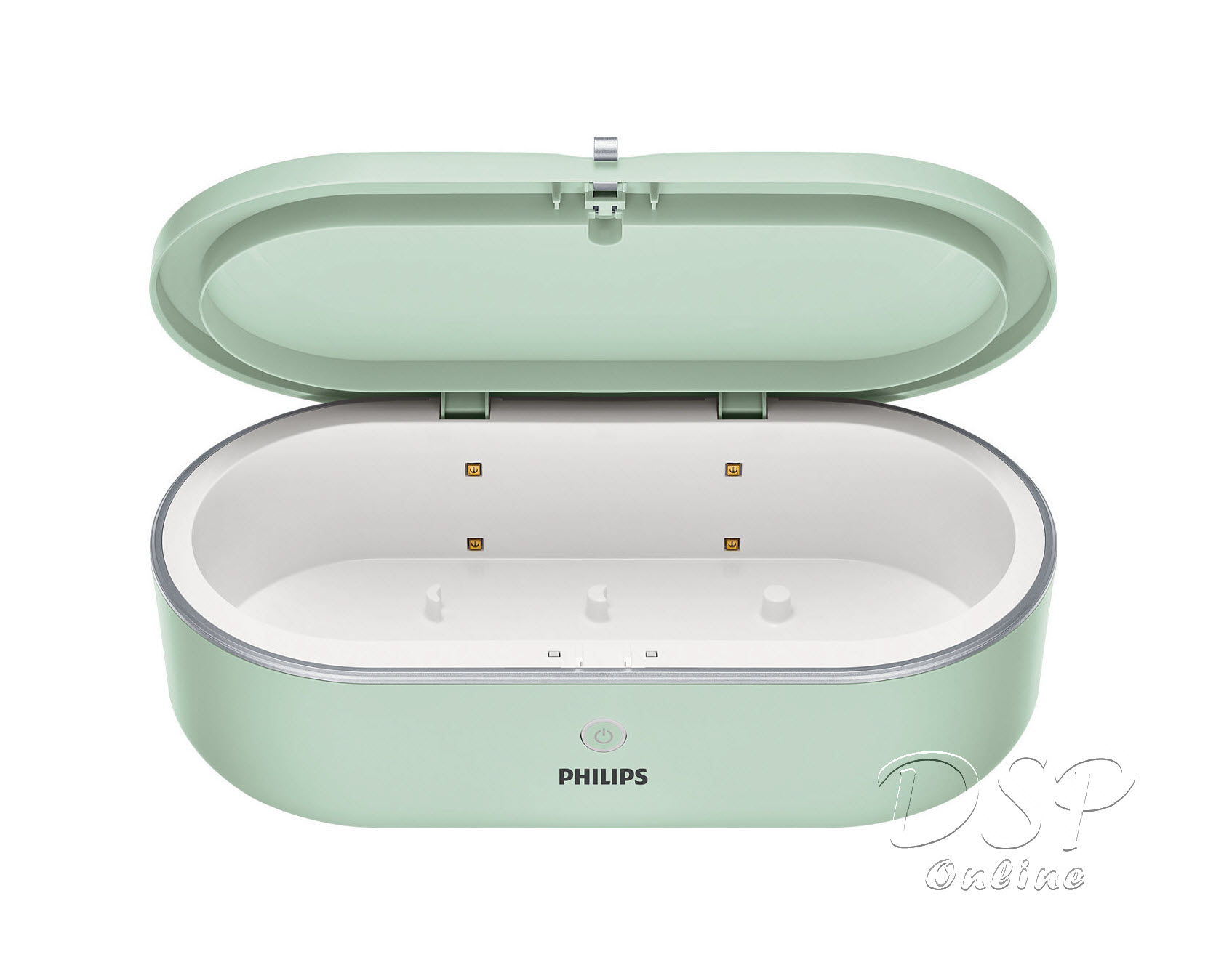 ขายถูก Philips Lighting UV - C Disinfection Mini Box กล่องอบฆ่าเชื้อโรค ขนาดพกพา สีเขียว ของแท้ ประกันศูนย์ 1ปี (Green)