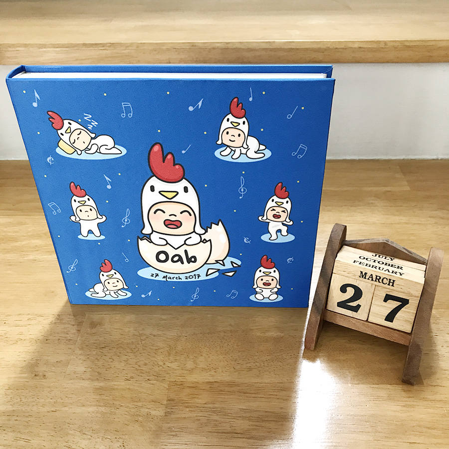 อัลบั้มสั่งทำใส่ชื่อ ลายกุ๊กไก่ - Kookai