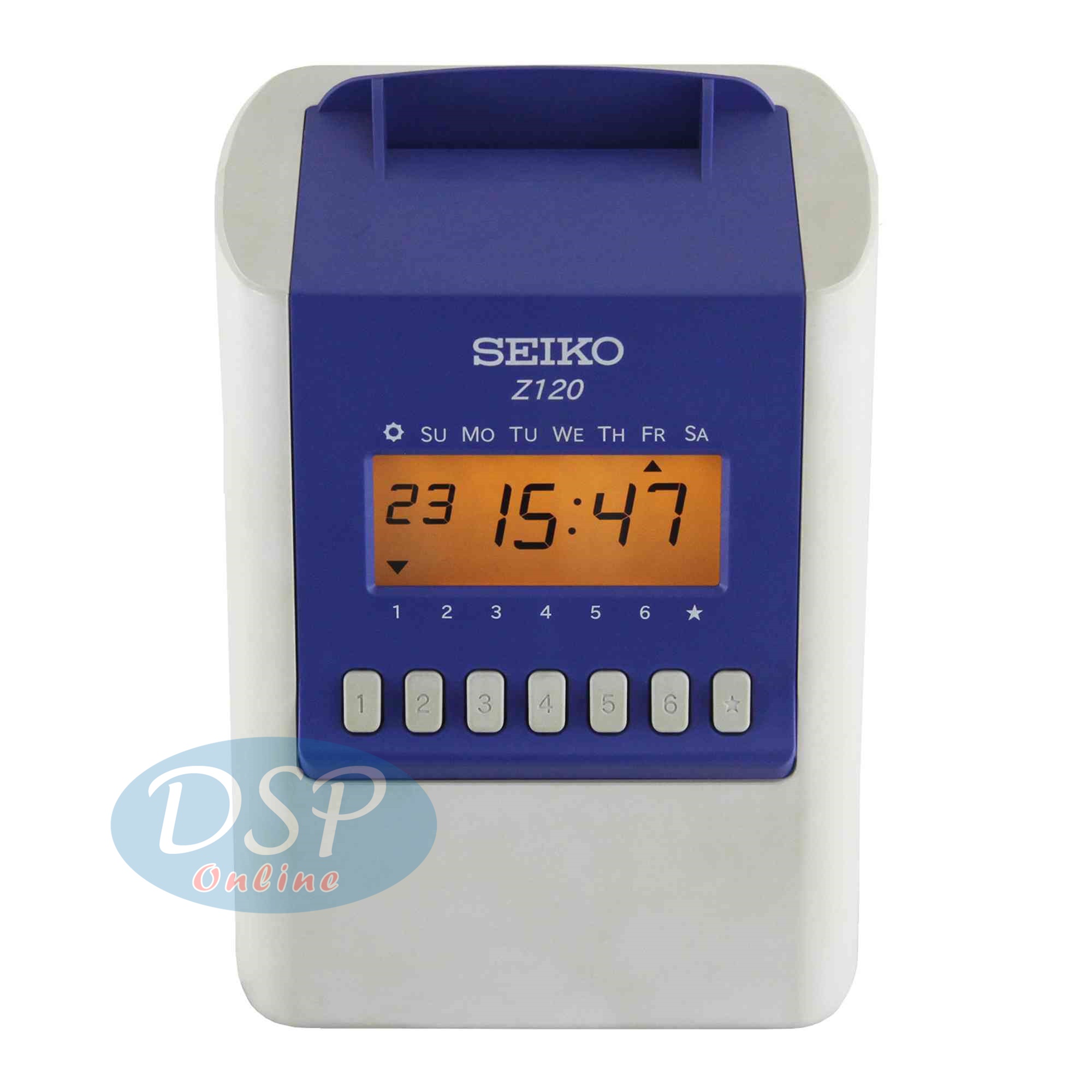 ขายถูก นาฬิกาตอกบัตร SEIKO Z-120 Heavy Duty รับประกันศูนย์