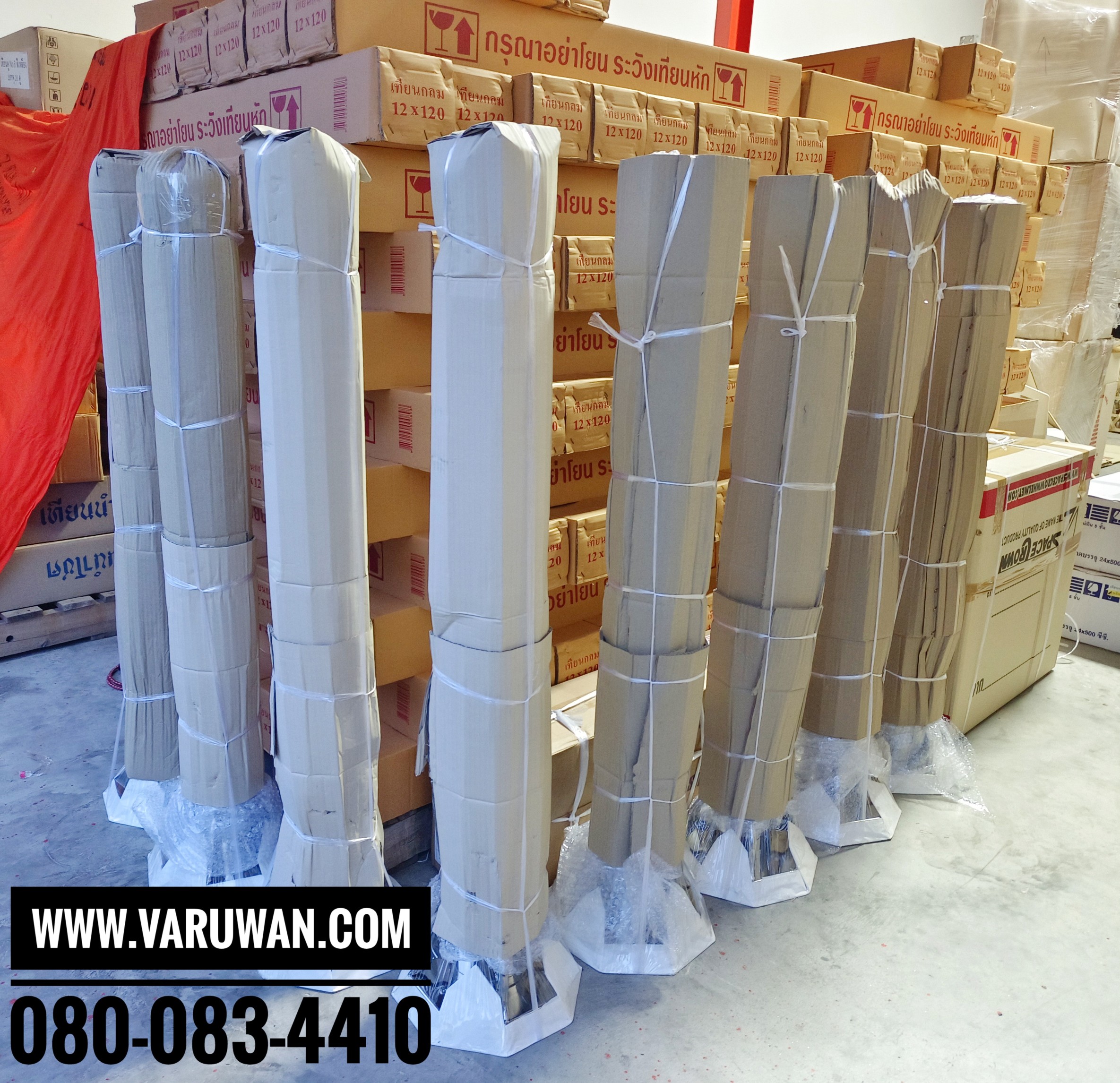 กระบอกหล่อเทียนพรรษา สแตนเลส