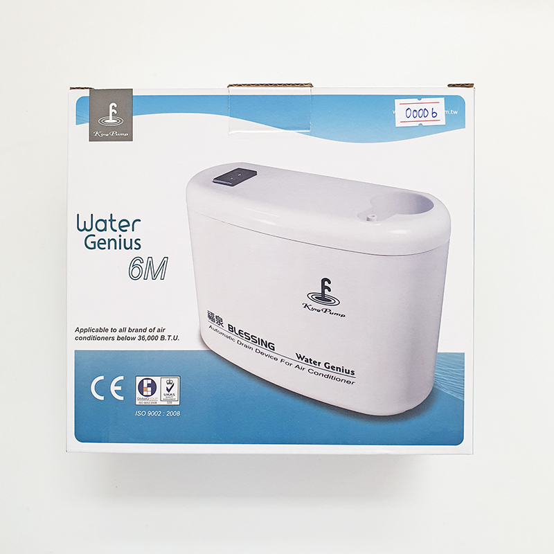 ปั๊มเดรนน้ำทิ้งแอร์ กาลักน้ำ King Pump รุ่น Water Genius