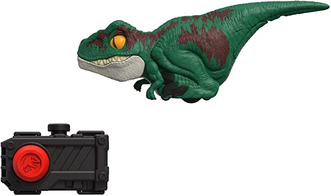 Mattel Jurassic World Uncaged Click Tracker Velociraptor (GYN41) แมทเทล จูราสสิค เวิลด์ ของเล่นแอ็กชั่นฟิกเกอร์ไดโนเสาร์ เวโลซีแรปเตอร์ สีเขียว