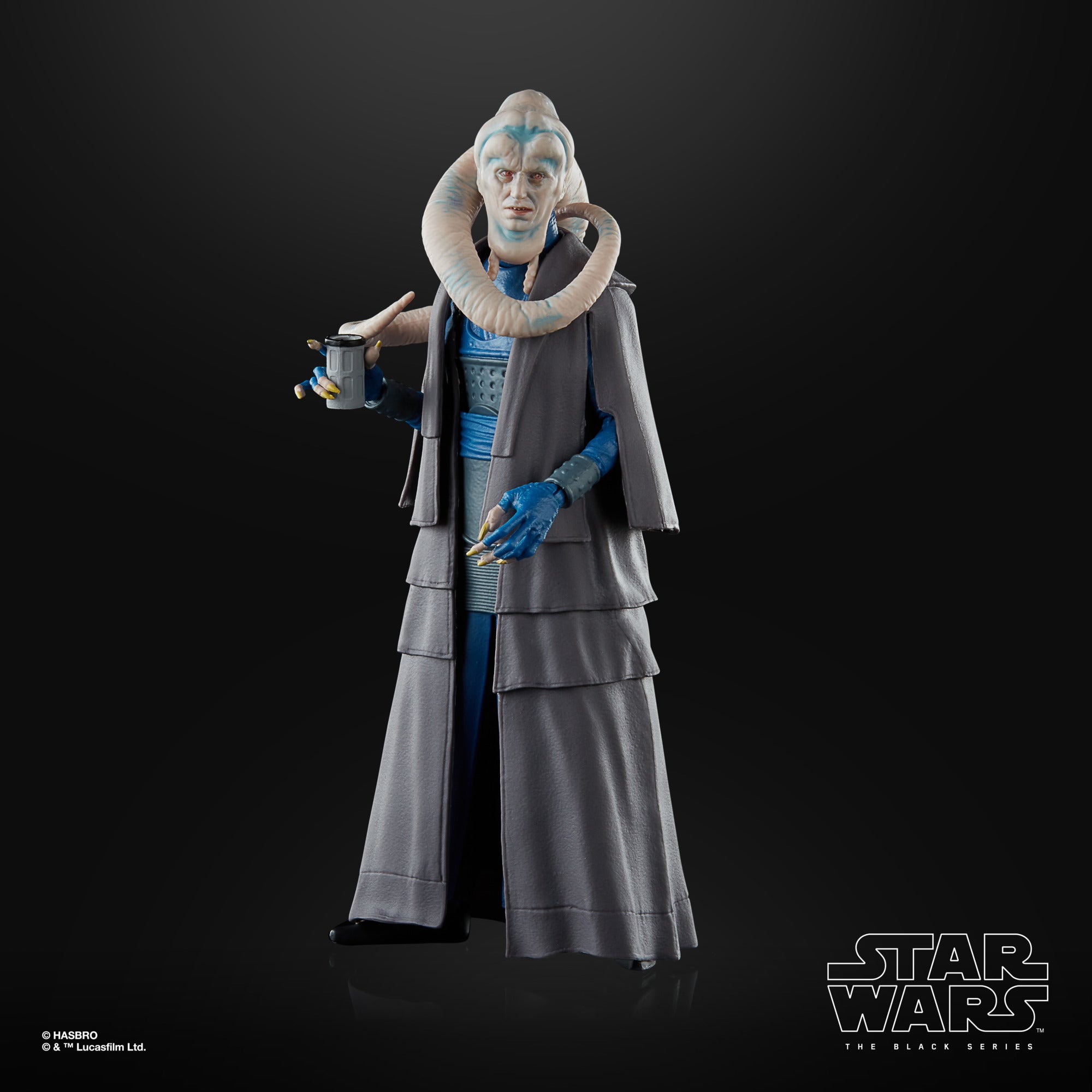 Hasbro Star Wars The Black Series Bib Fortuna 6-inch-scale Figure ฮาสโบร สตาร์ วอร์ส เดอะ แบล็ค ซีรีส์ หุ่นโมเดลฟิกเกอร์ บิบ ฟอร์ทูนา ขนาด 6 นิ้ว ลิขสิทธิ์แท้