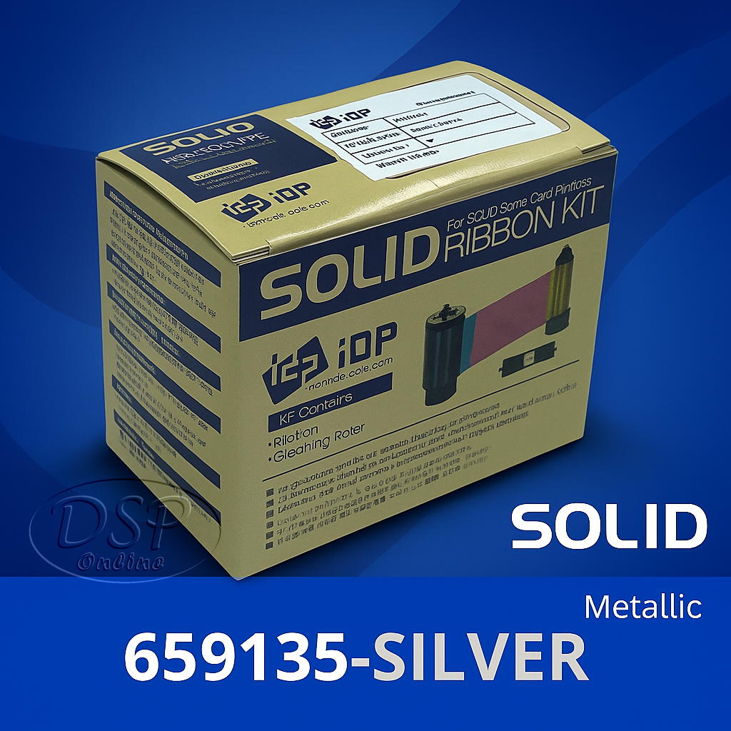 ขายถูก IDP ribbon 659135 Metallic Silver ribbon