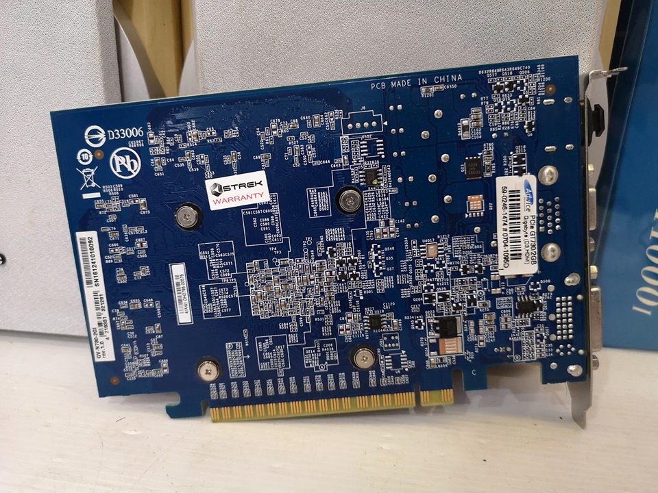 GIGABYTE GT730 2GB. DDR-3