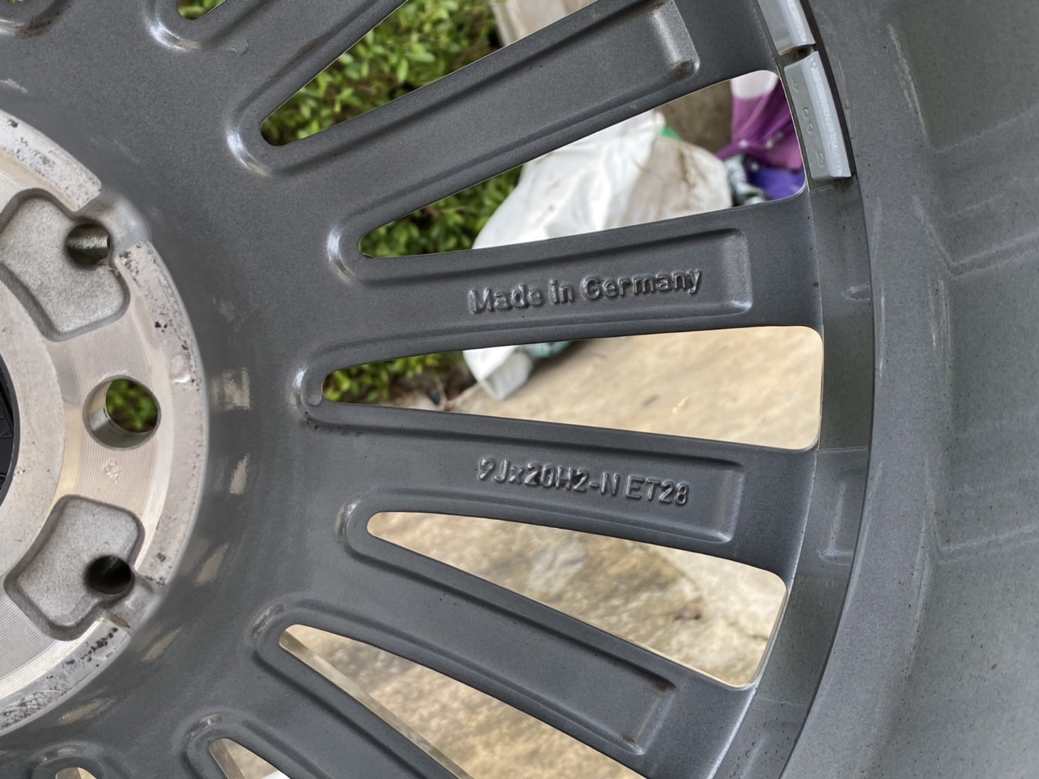 ล้อเบนซ์แท้ Benz CLS C257 AMG 20" Multispoke