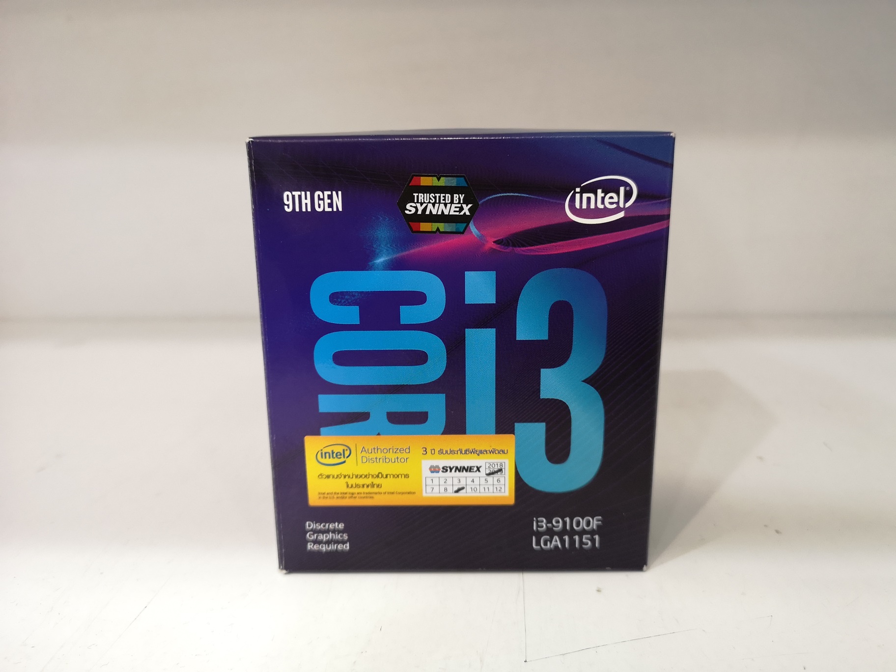 CPU INTEL CORE I3 - 9100F LGA 1151V2 (ORIGINAL)
