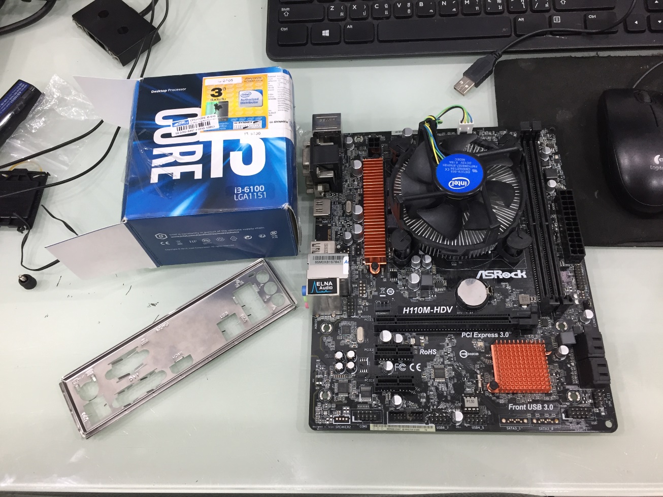 i3-6100+ Asrock H110M-HDV 10/2019