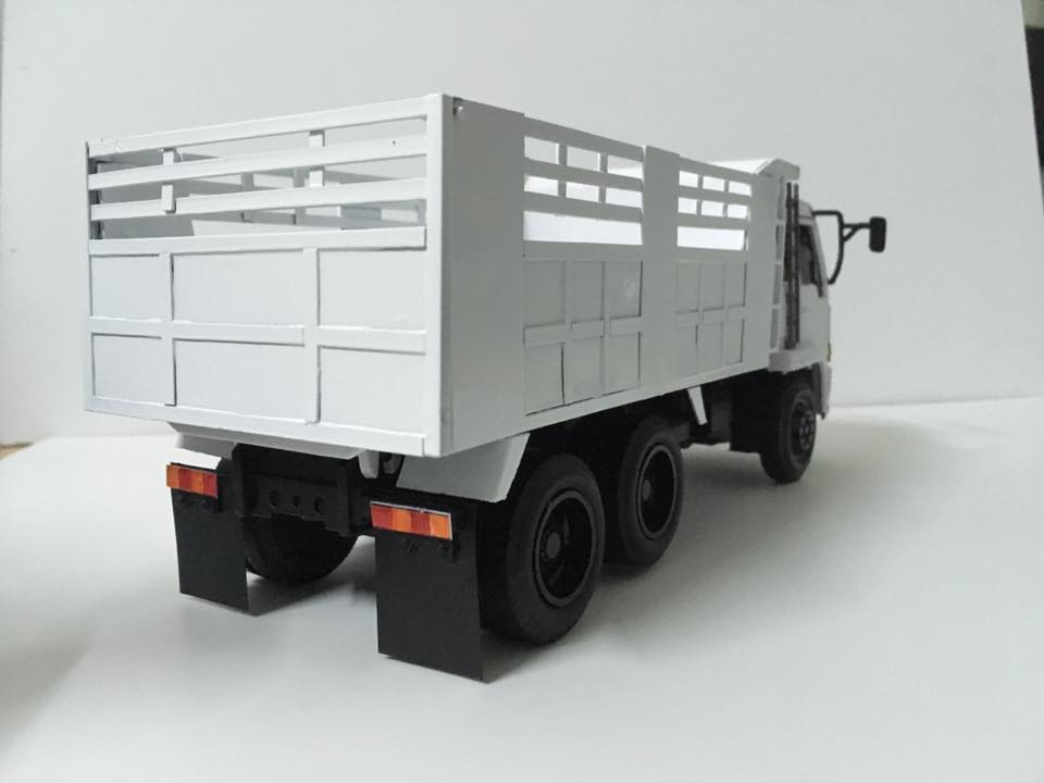 รถบรรทุกตั้งโชว์ 1/24 Truck toy โมเดลรถดั๊มพ์