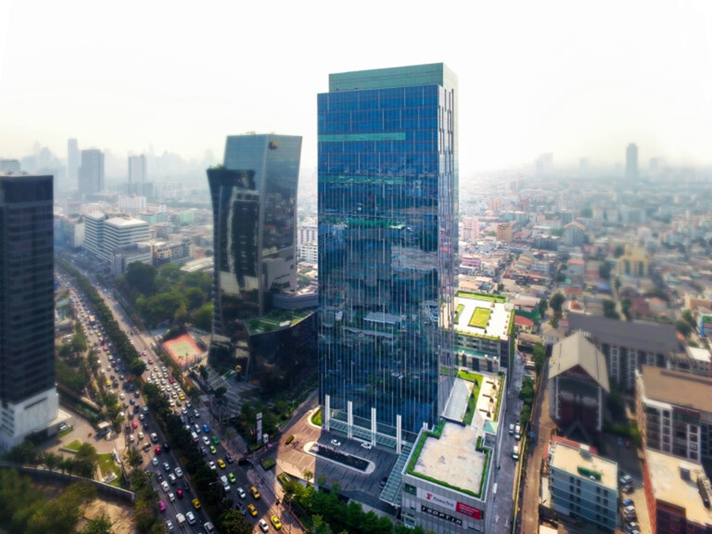 อาคารเอไอเอ แคปปิตอล เซ็นเตอร์ (AIA Capital Center) สำนักงานให้เช่าย่านรัชดาภิเษก พระราม 9 กรุงเทพฯ ใกล้รถไฟฟ้า MRT ศูนย์วัฒนธรรมแห่งประเทศไทย