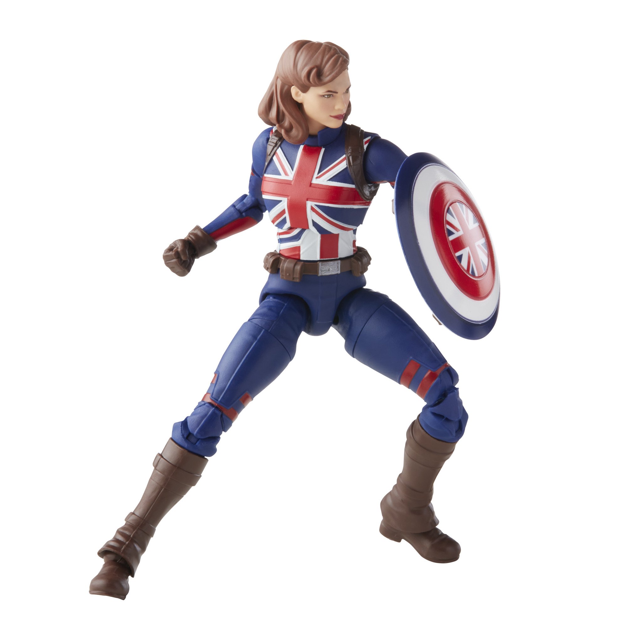 Hasbro Marvel Legends Series What If Captain Carter 6-inch Figure ฮาสโบร มาร์เวล เลเจนด์ ซีรี่ย์ส หุ่นโมเดลฟิกเกอร์ วอท อีฟ กัปตัน คาร์เตอร์ ขนาด 6 นิ้ว ลิขสิทธิ์แท้