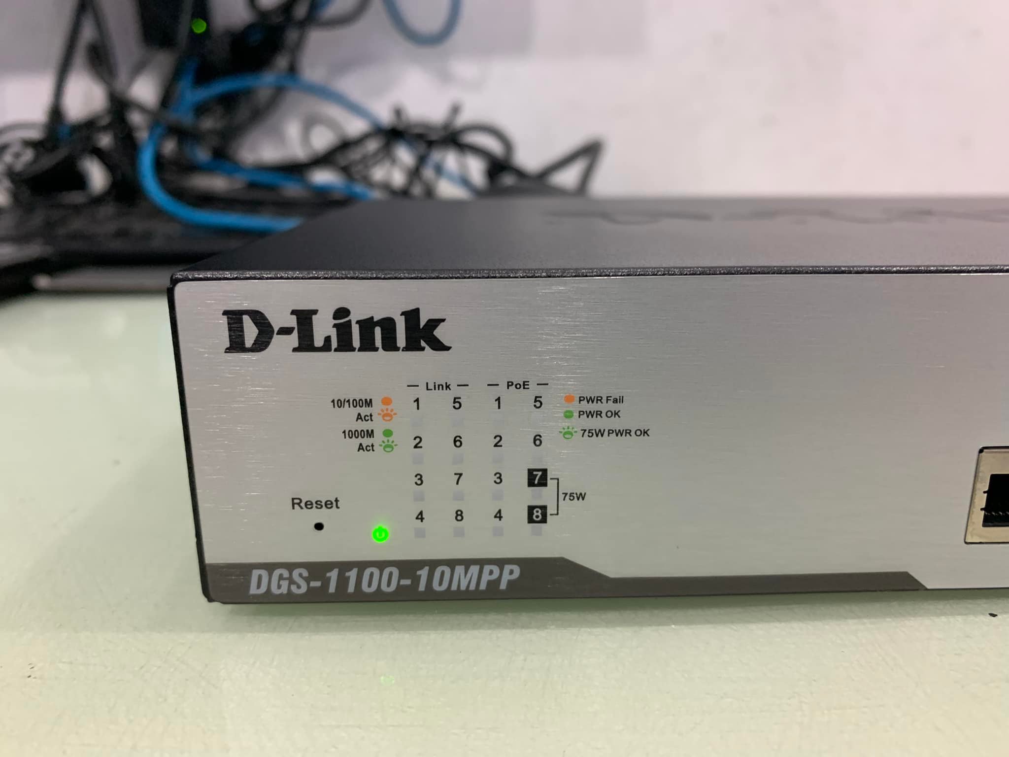Switch D-Link DGS-1100-10MPP ของใหม่ ยังไม่ได้ใช้งาน