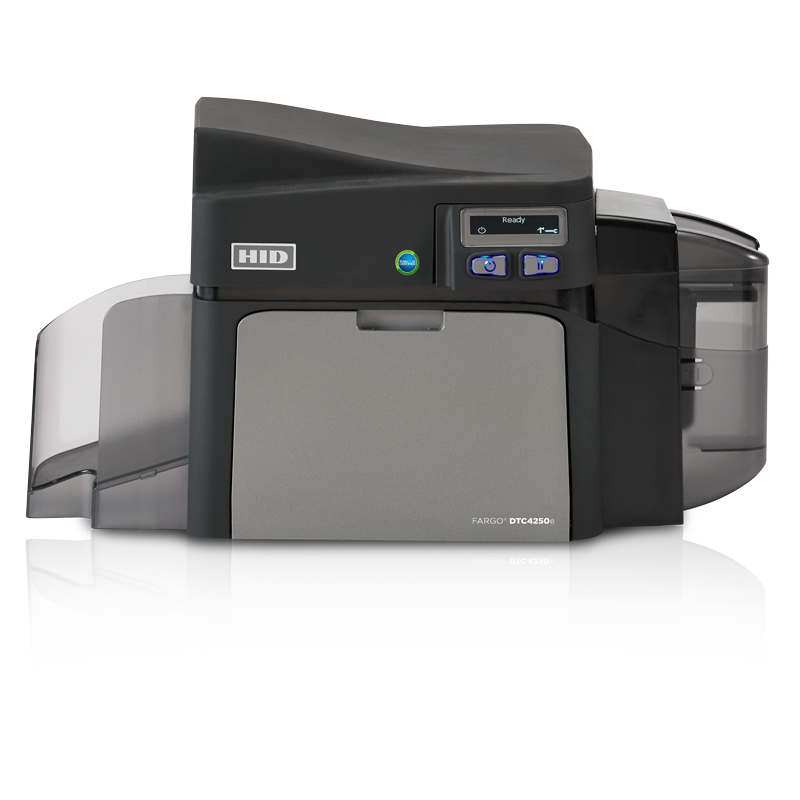 ขายถูก HID Fargo DTC4250E SS Single-Sided USB + Ethernet เครื่องพิมพ์บัตร เครื่องพิมพ์บัตร ประกันศูนย์