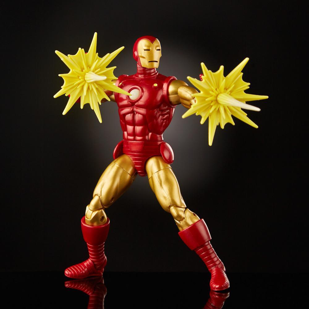 Hasbro Marvel Legends Series 80th Anniversary Iron Man Figure ฮาสโบร มาร์เวล เลเจนด์ ซีรี่ย์ส 80 ปี อเวนเจอร์ส หุ่นโมเดลฟิกเกอร์ ไอรอนแมน 6 นิ้ว ลิขสิทธิ์แท้