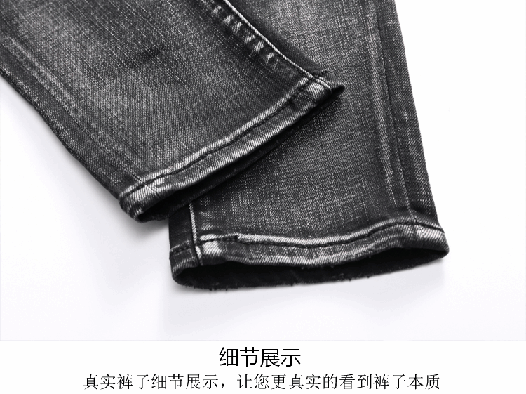 000998 ยีนส์ Ajaz James Style Versace Italy New Summer 2019 Jeans Denim Slim feet Size 28-38