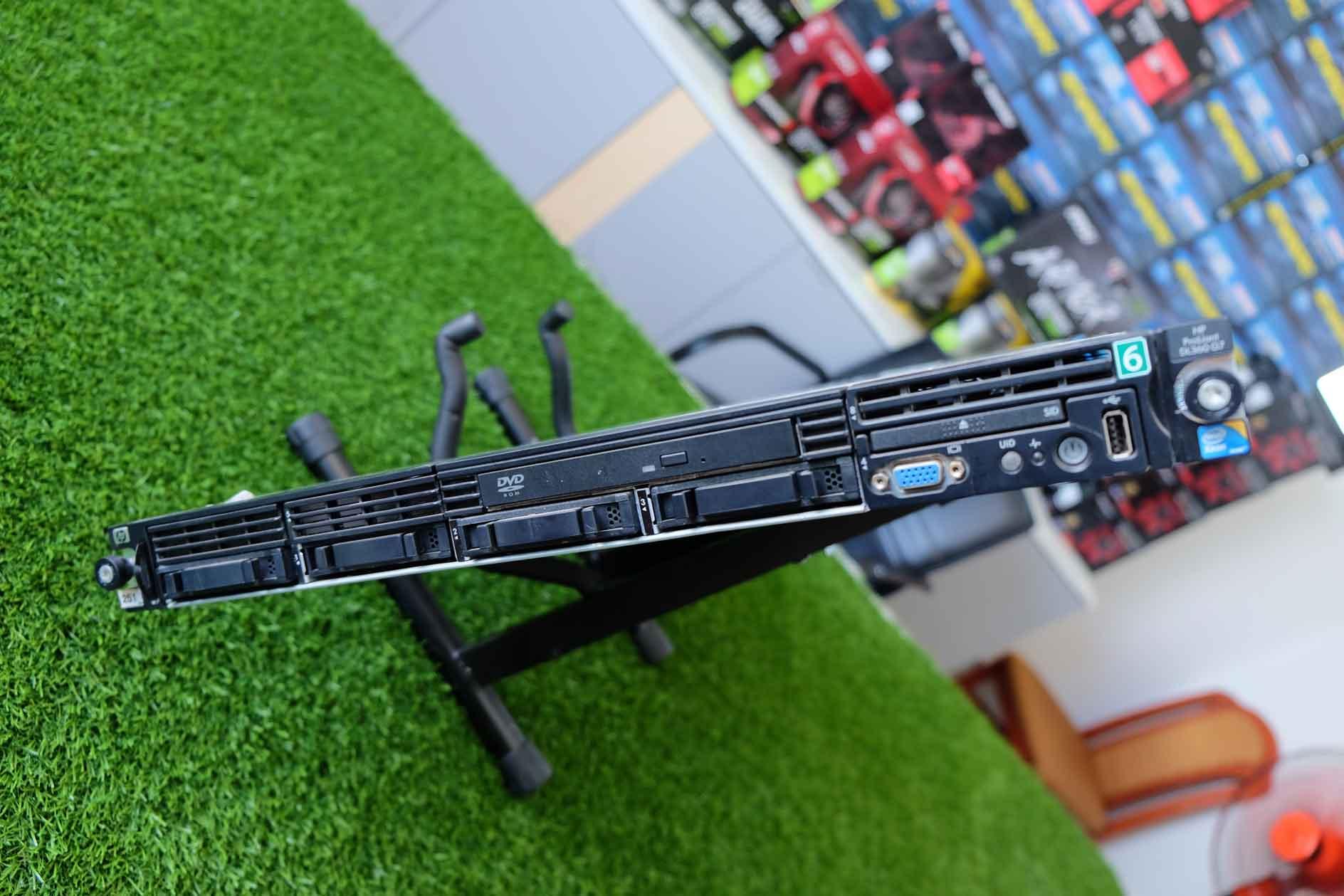 hp dl360 Gen7 CPUE5645x2 Ram 32 Sas 600 x4 power x2 สุดยอด server คุณภาพ เทียบเท่า dell r610