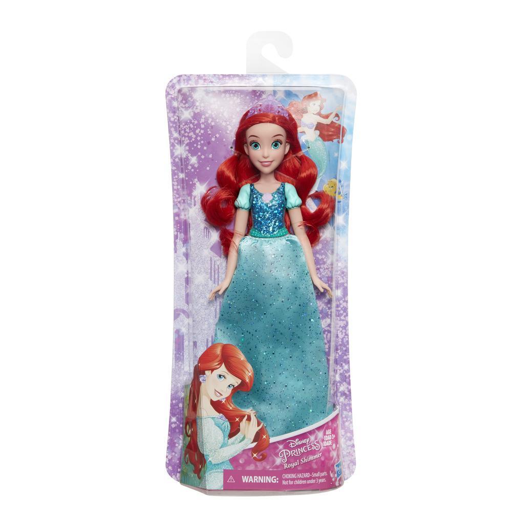 Hasbro Disney Princess Royal Shimmer Ariel ฮาสโบร ดิสนี่ย์ ปริ๊นเซส ตุ๊กตาเจ้าหญิง แอเรียล ขนาด 10.5 นิ้ว ลิขสิทธิ์แท้