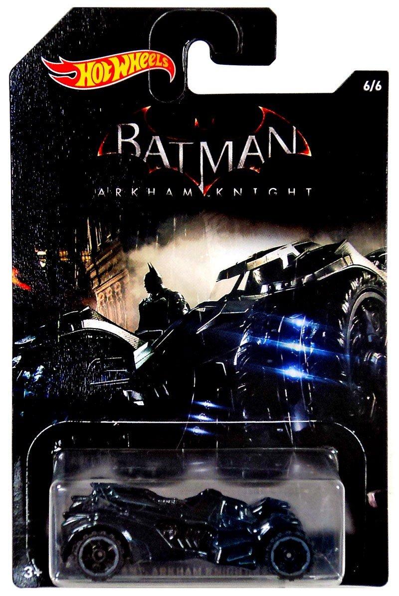 โมเดลรถแบทแมนฮอทวีล Hot Wheels - Batman : Arkham Knight Batmobile