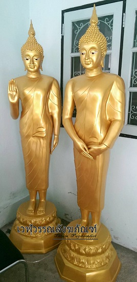 พระประจำวันทองเหลืองพ่นทอง พิมพ์ 20 นิ้ว