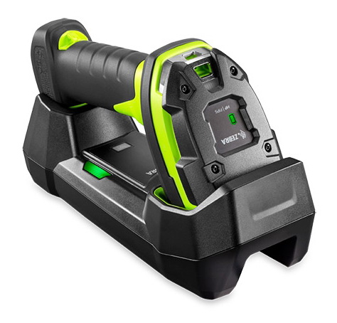 เครื่องอ่านบาร์โค้ด ZEBRA DS3608-HP Rugged Green Vibration Motor USB KIT