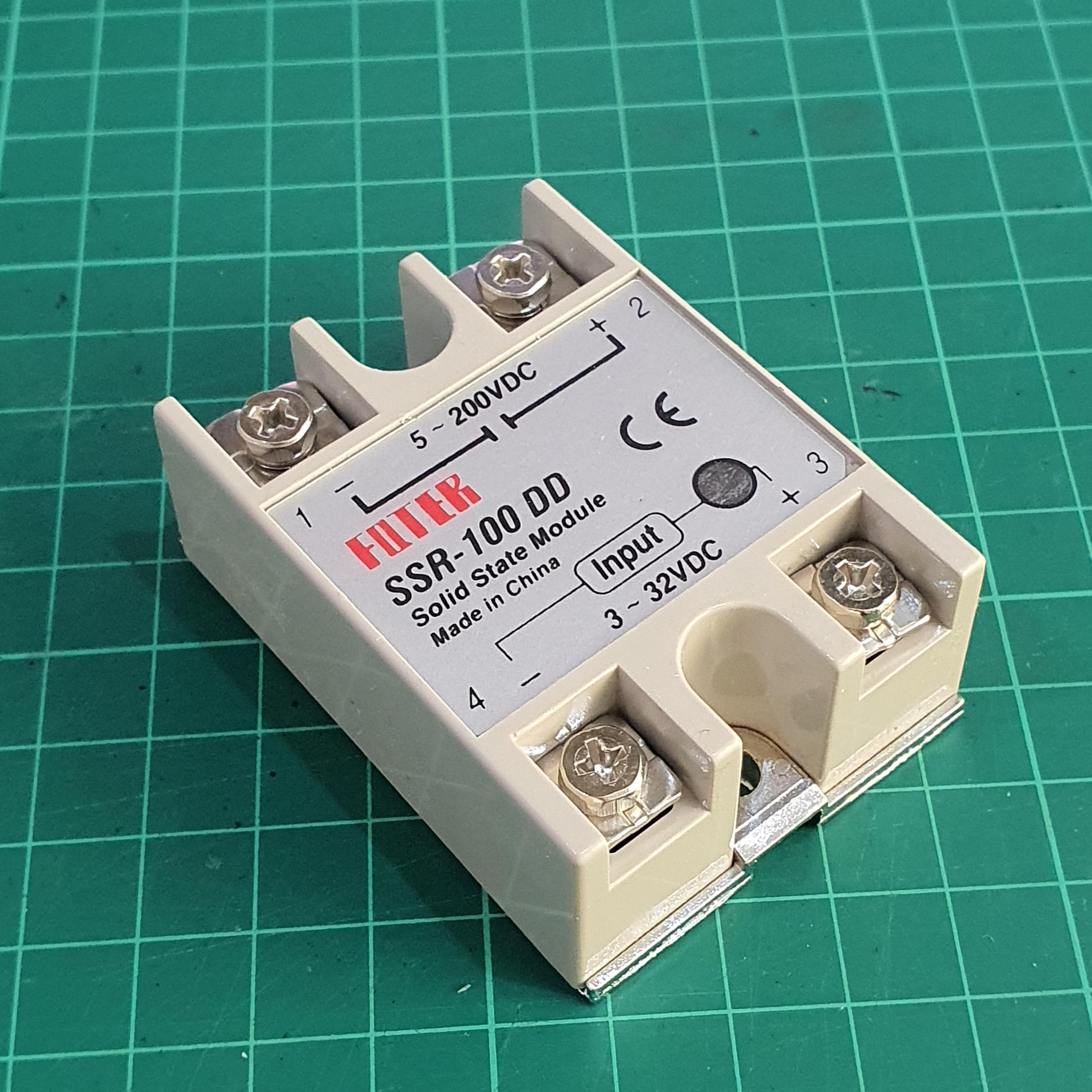 SSR-100DD 5-200VDC 100A