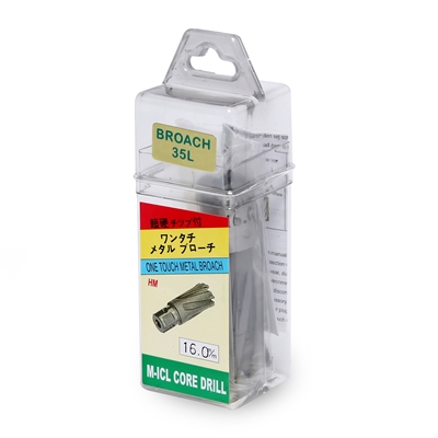 YIH รุ่น FS-350-16 เจาะรู 16.0 mm ลึก 35.0 mm / JETBROACH / Annular Cutters / ดอกเจทบรอช / ดอกคัตเตอร์เจาะเหล็ก