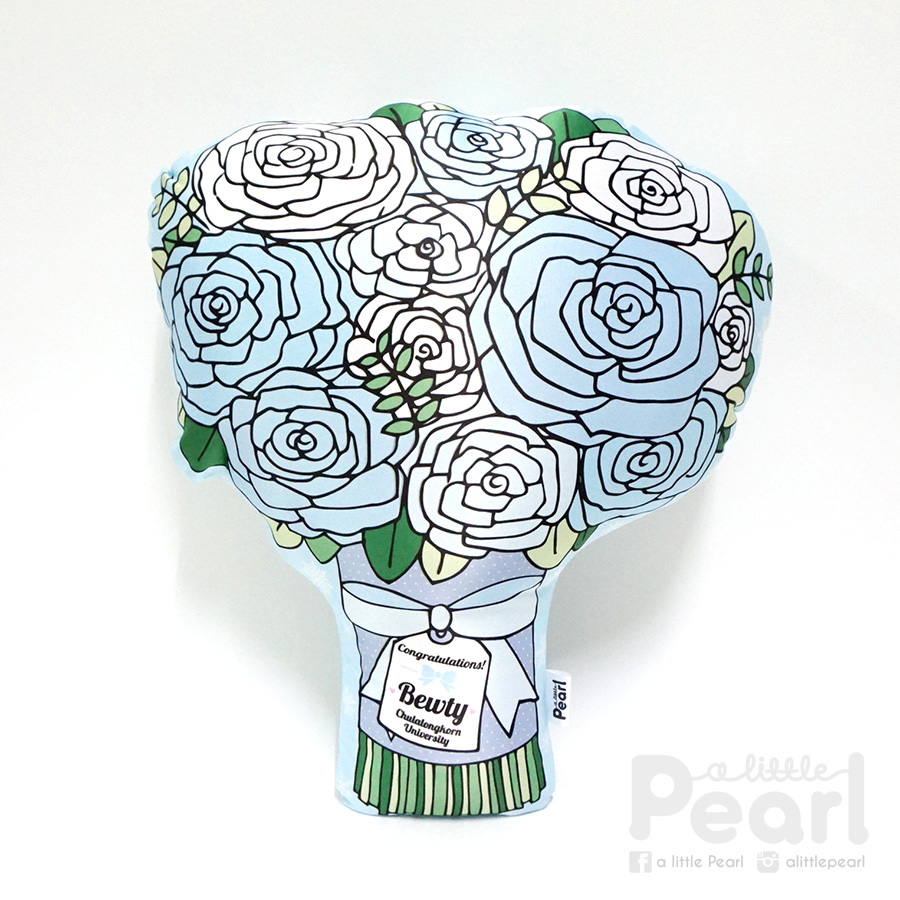 หมอนช่อกุหลาบ Rose Bouquet