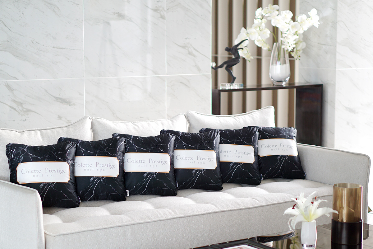 หมอนอิง ร้าน Colette Prestige nail spa