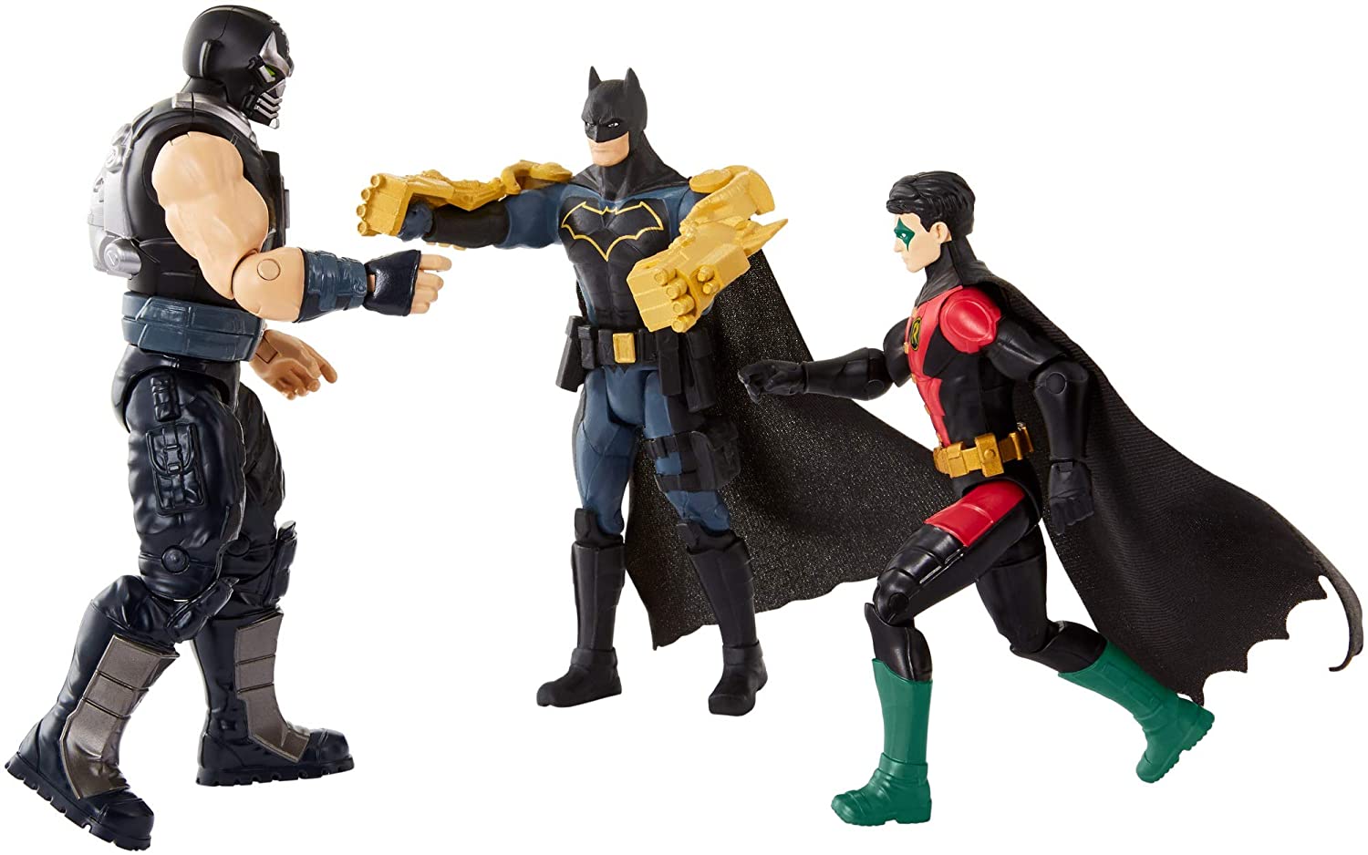 Mattel DC Comics BATMAN FVM57 Missions and Robin Vs Bane Action Figure แมทเทล ดีซี คอมมิคส์ แบทแมน มิชชั่น โรบิน ปะทะ เบน ขนาด 6 นิ้ว ลิขสิทธิ์แท้