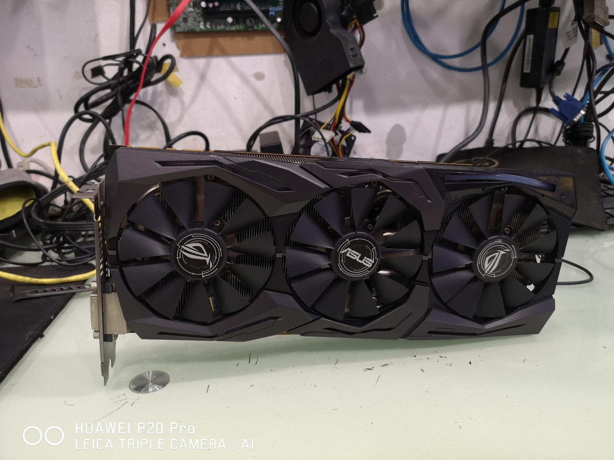 ASUS ROG Strik GTX1070 OC 8GB. GAMING มือสอง สภาพดี รับประกัน 1 เดือน