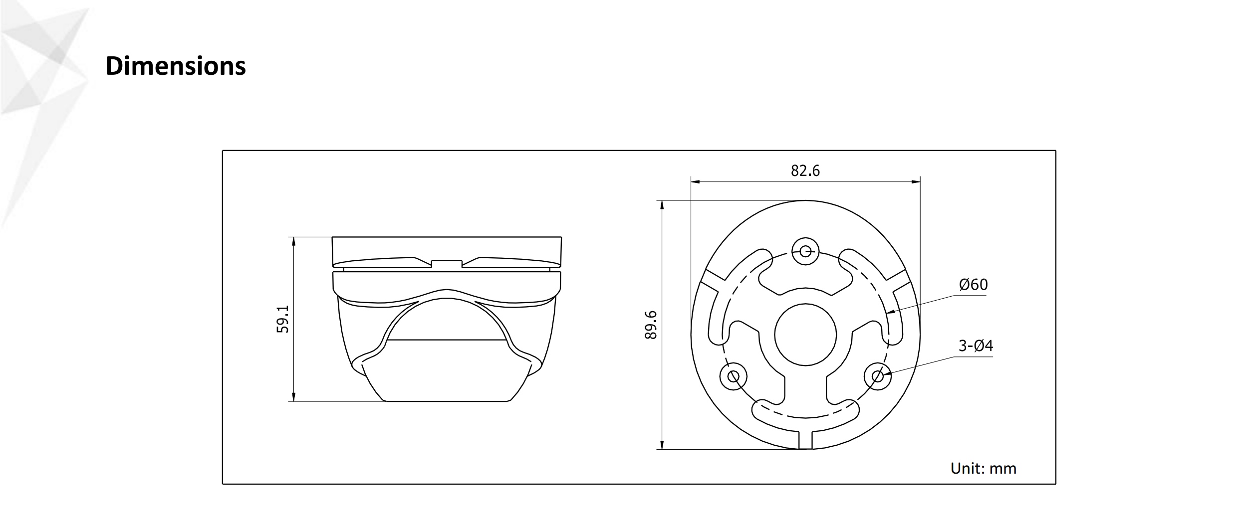 ขายถูก HIKVISION Turbo HD รุ่น DS-2CE56C0T-IRM ความละเอียด 1 ล้านพิกเซล