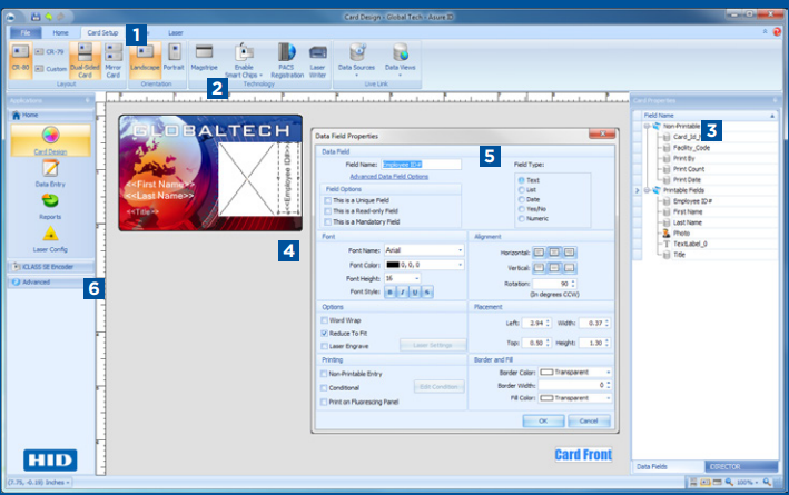 ขายถูก เครื่องพิมพ์บัตร HID FARGO C50 Plastic ID Card Printer
