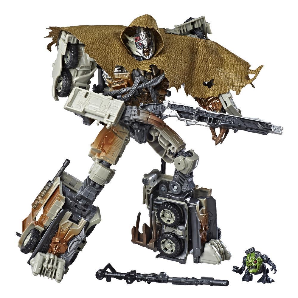 Hasbro Transformers Studio Series 34 Leader Class Megatron with Igor Action Figure 8.5 Inch ฮาสโบร ทรานสฟอเมอร์ส สตูดิโอ ซีรีย์ส 34 ลีดเดอร์ คลาส หุ่นยนต์เมกะทรอน และ อิกอร์ 8.5 นิ้ว ลิขสิทธิ์แท้