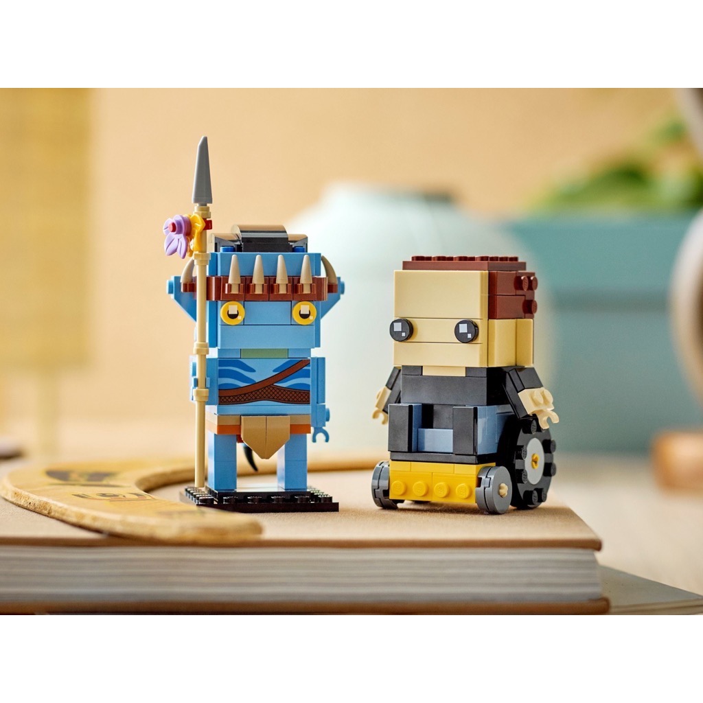 ตัวต่อเสริมทักษะ LEGO BRICKHEADZ - Jake Sully & his Avatar (เจค ซัลลี่ และอวาตาร์ของเขา) รุ่น 40554