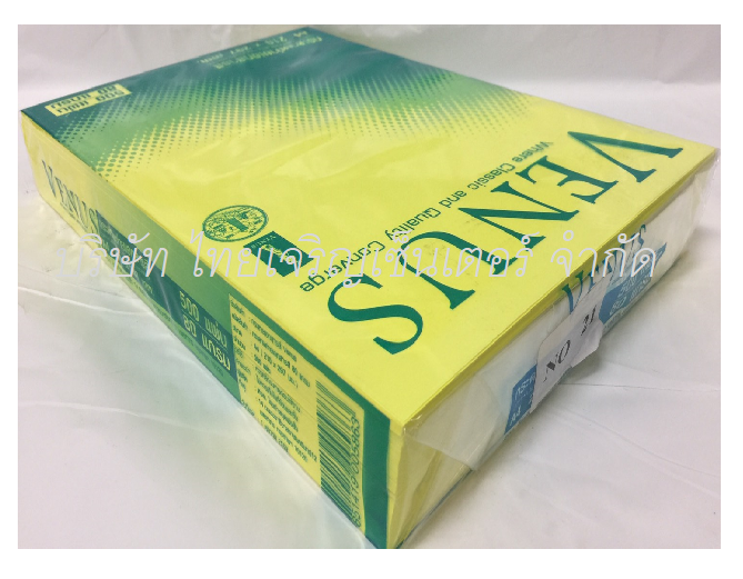ถ่ายเอกสารสี วีนัส A4 80 แกรม 500 แผ่น NO.21 (ห่อ)