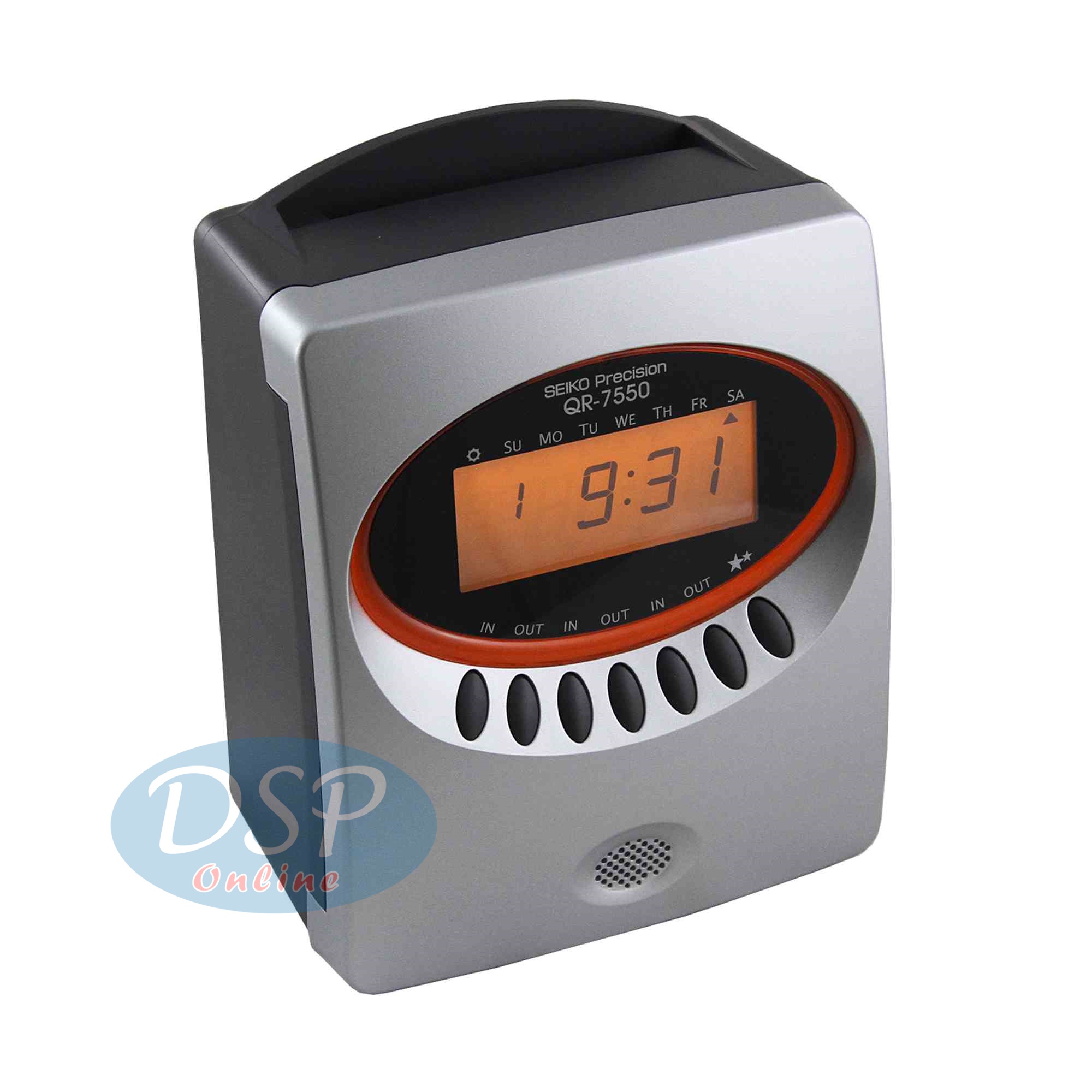 ขายถูก นาฬิกาตอกบัตร SEIKO QR7550 รับประกันศูนย์