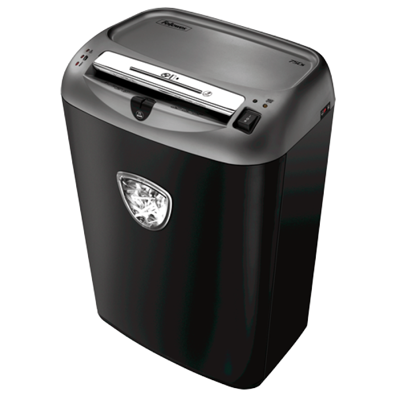 ขายถูก เครื่องทำลายเอกสาร Fellowes รุ่น 75Cs ครั้งละ 12 แผ่น แบบตัดละเอียด ( Cross Cut )