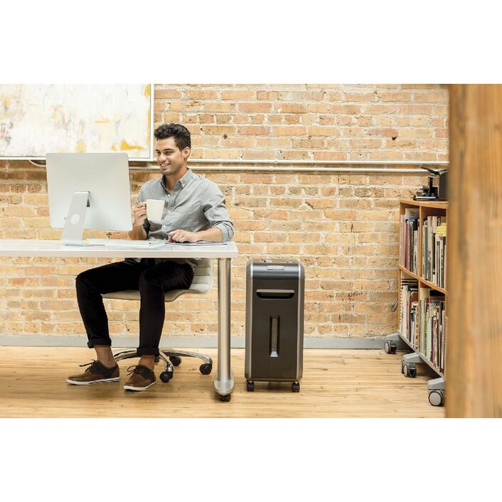 ขายถูก เครื่องทำลายเอกสาร Fellowes รุ่น 90s ตัดครั้งละ 16-18 แผ่น ตัดตรง Strip-Cut