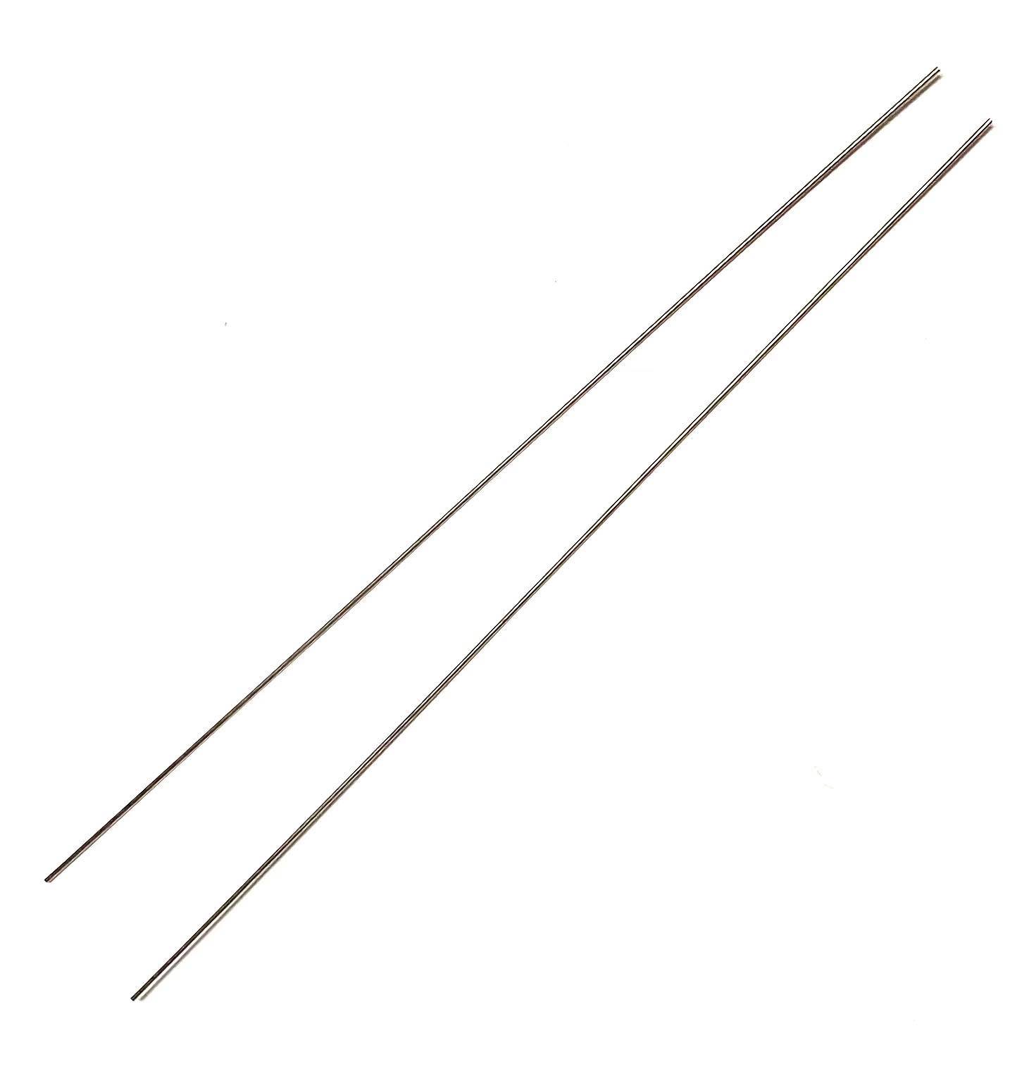 ก้านเหล็กทำขากระจกโมเดลรถบรรทุก รหัส 15 ทำอะไหล่แต่งรถสิบล้อของเล่น 1.8 มิลลิเมตร x 40 เซนติเมตร