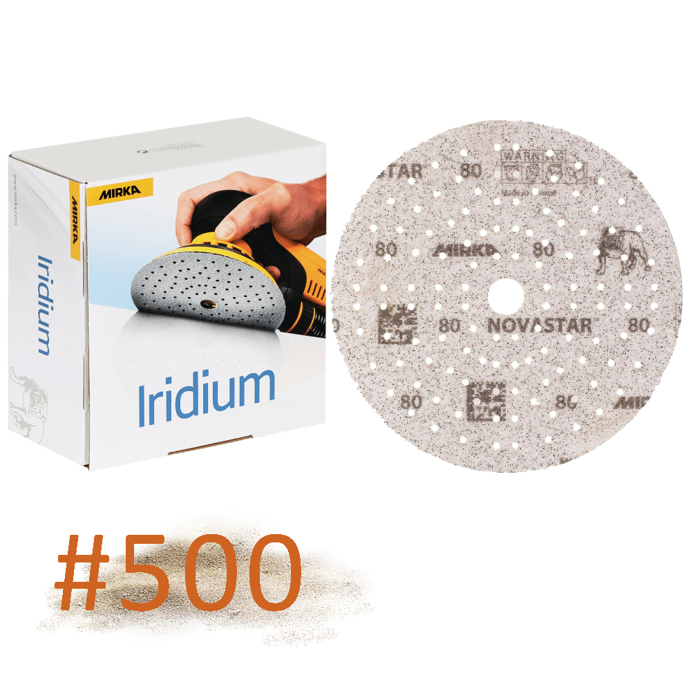 Iridium 6นิ้ว กลม 121H เบอร์ #500