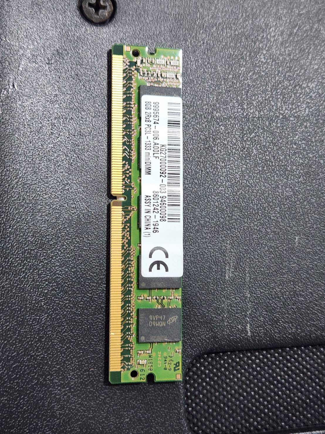 แรม OEM 8GB 2Rx8 PC3l-1333 DIMM mini แรมสำหรับใส่ switch และ network